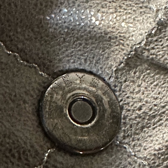 Stella McCartney large grey quilted Falabella bag. Chain detail. Authenticated - Picture 9 of 13